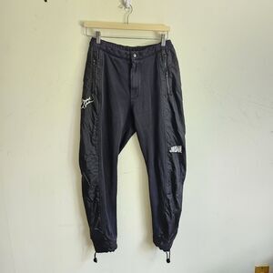 NIKE Air Jordan Flight MVP Wheaties Jogger Black White Pants Sz Small EUC
